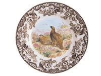 Spode Woodland Red Grouse Salad Plate Spode Woodland Red Grouse Salad Plate