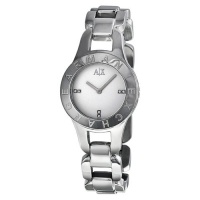 Armani Exchange White Crystals Dial Stainless Steel Ladies Watch AX4094 Armani Exchange White Crystals Dial Stainless Steel Ladies Watch AX4094