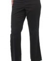 Style&co. Pants, Women's Tummy Control Comfort Waist Trouser (Ebony Black, 6)