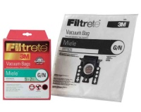 Filtrete Miele G/N Synthetic Bags and Filters, 5 Bags and 2 Filters Filtrete Miele G/N Synthetic Bags and Filters, 5 Bags and 2 Filters