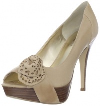 Guess Women's Charisa Peep-Toe Pump