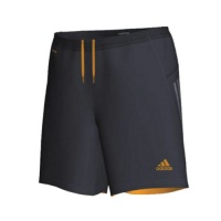 Adidas Supernova NX 7 Men's Shorts - Tech Onix/Bright Gold Adidas Supernova NX 7 Men's Shorts - Tech Onix/Bright Gold