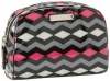 MILLY Diamond Zig Zag 9Cosmetic Bag,Shocking Pink,One Size