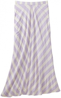 Ella Moss Girl 7-16 Calico Maxi Skirt, Lilac, 14