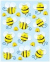 Bees - Shape Stickers (72 stickers)