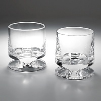 Made of solid, sparkling full-lead Nambé Crystal, Groove barware is mouth-blown and hand-cut in the traditional manner by the finest European glassblowers according to a 300-year-old process. Their heavy, solid bottoms ensure stability. Made of solid, sparkling full-lead Nambé Crystal, Groove barware is mouth-blown and hand-cut in the traditional manner by the finest European glassblowers according to a 300-year-old process. Their heavy, solid bottoms ensure stability.
