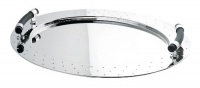 Alessi Michael Graves Oval Tray with Handles Alessi Michael Graves Oval Tray with Handles