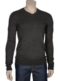 Vince Gray Wool Cashmere Vneck Sweater XX-Large 2XL Charcoal Vince Gray Wool Cashmere Vneck Sweater XX-Large 2XL Charcoal