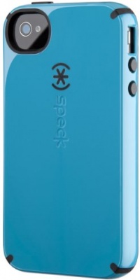 Speck Products CandyShell Glossy Case for iPhone 4/4S - 1 Pack - Carrying Case - Retail Packaging - Peacock Blue/Black Speck Products CandyShell Glossy Case for iPhone 4/4S - 1 Pack - Carrying Case - Retail Packaging - Peacock Blue/Black