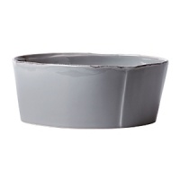 An effortless collection that transitions seamlessly from your kitchen to the table, these exceptional serving dishes solidify your presentation with down-to-earth elegance. Crafted in Tuscany from Italian stoneware, and featuring unique, rustic shapes with modern details, these pieces are built to last, both in terms of style and functionality. An effortless collection that transitions seamlessly from your kitchen to the table, these exceptional serving dishes solidify your presentation with down-to-earth elegance. Crafted in Tuscany from Italian stoneware, and featuring unique, rustic shapes with modern details, these pieces are built to last, both in terms of style and functionality.