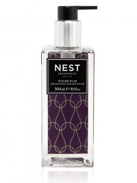 Nest Fragrances' liquid hand soap contains natural plant extracts and antioxidants to help clean and nourish the skin while leaving behind a light, uplifting fragrance. 10 oz. Nest Fragrances' liquid hand soap contains natural plant extracts and antioxidants to help clean and nourish the skin while leaving behind a light, uplifting fragrance. 10 oz.