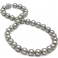 Bling Jewelry 14mm South Sea Shell Grey Pearl Bridal Necklace 16in 18in Bling Jewelry 14mm South Sea Shell Grey Pearl Bridal Necklace 16in 18in