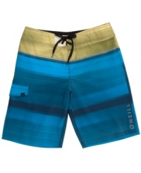 Take a color cue from your surroundings with these board shorts from O'Neill. Take a color cue from your surroundings with these board shorts from O'Neill.