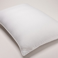 Premium pillows filled with the finest European goose down for the luxury you expect from Bloomingdale's. Finely covered with a 260-thread count white Egyptian cotton, German milled damask. Choose Soft for stomach sleepers, Medium for back sleepers and Firm for side sleepers. Made in USA of imported fabric and fill. This item cannot be gift wrapped. Premium pillows filled with the finest European goose down for the luxury you expect from Bloomingdale's. Finely covered with a 260-thread count white Egyptian cotton, German milled damask. Choose Soft for stomach sleepers, Medium for back sleepers and Firm for side sleepers. Made in USA of imported fabric and fill. This item cannot be gift wrapped.