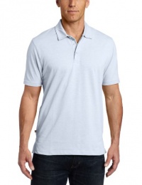 Hawke & Co Men's Heather Solid Pique Polo Shirt Hawke & Co Men's Heather Solid Pique Polo Shirt