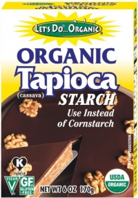Let's Do...Organic Organic Tapioca Starch, 6-Ounce Boxes (Pack of 6) Let's Do...Organic Organic Tapioca Starch, 6-Ounce Boxes (Pack of 6)