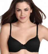 Chantelle Basic Invisible Memory Foam Underwire T-Shirt Bra, 38D, Black Chantelle Basic Invisible Memory Foam Underwire T-Shirt Bra, 38D, Black
