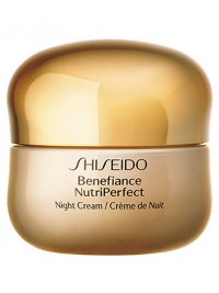 This high-performance nighttime recovery cream is created especially for mature skin experiencing wrinkles, discoloration, and loss of resilience associated with hormonal changes due to aging. It helps restore skin density and firmness for younger-looking facial contours and intensively renews skin's vitality while you sleep. The relaxing fragrance leads to a pleasant and comforting sleep. This high-performance nighttime recovery cream is created especially for mature skin experiencing wrinkles, discoloration, and loss of resilience associated with hormonal changes due to aging. It helps restore skin density and firmness for younger-looking facial contours and intensively renews skin's vitality while you sleep. The relaxing fragrance leads to a pleasant and comforting sleep.
