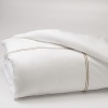 Hudson Park's Italian Percale collection is a simple and elegant cotton percale with double rows of satin stitching.