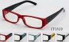 IG Unisex Clear Lens Plastic Fashion Spring Temple Clear Lens Glasses