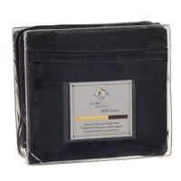 Clara Clark Premier 1800 Series 4pc Bed Sheet Set - Queen, Black Clara Clark Premier 1800 Series 4pc Bed Sheet Set - Queen, Black