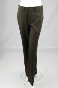 LAUREN Ralph Lauren Womens Brown Sanderson Stretch Dress Pants 4 LAUREN Ralph Lauren Womens Brown Sanderson Stretch Dress Pants 4