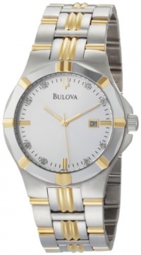 Bulova Men's 98D115 Diamond Silver Dial Watch Bulova Men's 98D115 Diamond Silver Dial Watch