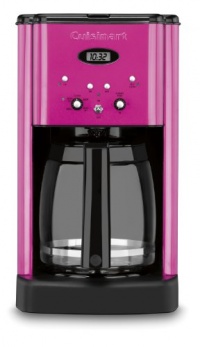 Cuisinart DCC-1200MP Brew Central 12-Cup Programmable Coffeemaker, Metallic Pink