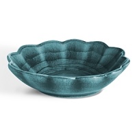 Uniquely crafted to seamlessly join modern design with functionality, this ceramic oyster bowl from Mateus is casually chic. Uniquely crafted to seamlessly join modern design with functionality, this ceramic oyster bowl from Mateus is casually chic.