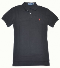 Polo Ralph Lauren Men Custom Fit Mesh T-shirt (Large, Black) Polo Ralph Lauren Men Custom Fit Mesh T-shirt (Large, Black)