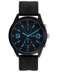 Be bold with this casual watch with blue accents from Unlisted. Be bold with this casual watch with blue accents from Unlisted.