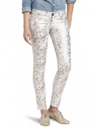 Jolt Juniors Foil Printed Pant, White, 7 Jolt Juniors Foil Printed Pant, White, 7