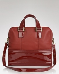Z Spoke Zac Posen mines the fashion archives for it's latest ladylike handbag. This satchel's boxy frame shape feels classic, while the glossy leather trims are so right now. Z Spoke Zac Posen mines the fashion archives for it's latest ladylike handbag. This satchel's boxy frame shape feels classic, while the glossy leather trims are so right now.