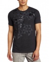 Calvin Klein Jeans Men's Fade To Black Short Sleeve Crew Tee