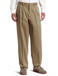 Dockers Men's Signature Khaki D4 Relaxed Fit Pleated Pant, Dark Khaki, 42x32 Dockers Men's Signature Khaki D4 Relaxed Fit Pleated Pant, Dark Khaki, 42x32
