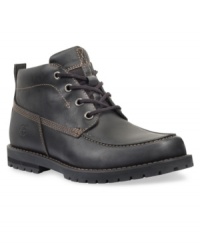 Put a rugged twist on any dressed-down look with this pair of men's boots. These pieced Timberland boots for men are ready to march into your everyday lineup. Put a rugged twist on any dressed-down look with this pair of men's boots. These pieced Timberland boots for men are ready to march into your everyday lineup.