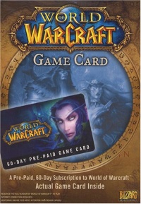 World of Warcraft 60 Day Pre-Paid Time Card World of Warcraft 60 Day Pre-Paid Time Card