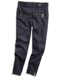 GUESS Kids Girls Little Girl Knit Denim Pants, INDIGO (3T) GUESS Kids Girls Little Girl Knit Denim Pants, INDIGO (3T)