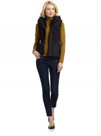 THE LOOKQuilted braided detail, front and backLayered shawl collarConcealed snap closureSmocked waistDual zip pocketsTHE FITAbout 22 from shoulder to hemTHE MATERIALPolyesterFill: 80% down/20% featherFully linedCARE & ORIGINDry cleanImportedModel shown is 5'10 (177cm) wearing US size 4. THE LOOKQuilted braided detail, front and backLayered shawl collarConcealed snap closureSmocked waistDual zip pocketsTHE FITAbout 22 from shoulder to hemTHE MATERIALPolyesterFill: 80% down/20% featherFully linedCARE & ORIGINDry cleanImportedModel shown is 5'10 (177cm) wearing US size 4.
