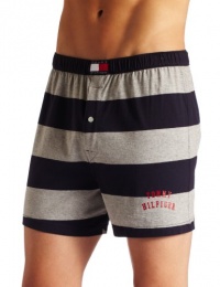 Tommy Hilfiger Men's Rugby Knit Stripe Boxer Tommy Hilfiger Men's Rugby Knit Stripe Boxer
