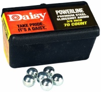 Daisy Outdoor Products Steel Slingshot Ammo - Trapped Blister (Black, 3/8 Inch) Daisy Outdoor Products Steel Slingshot Ammo - Trapped Blister (Black, 3/8 Inch)