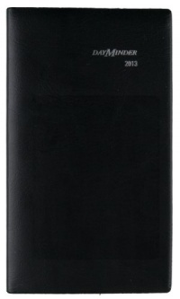 DayMinder Recycled Monthly Planner, 3 x 6 Inches, Black, 2013 (SK53-00) DayMinder Recycled Monthly Planner, 3 x 6 Inches, Black, 2013 (SK53-00)