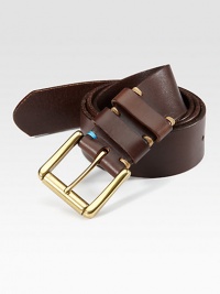 A smooth, simple design finely crafted in genuine leather.LeatherAbout 1½ wideImported A smooth, simple design finely crafted in genuine leather.LeatherAbout 1½ wideImported