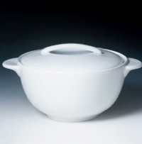 Denby White Covered Vegetable Bowl Denby White Covered Vegetable Bowl