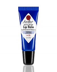 Intense Therapy Lip Balm SPF 25 with Vanilla & LavenderHerbal, smooth and healing conditioning lip balm, with UVA and UVB sunscreens, protects against sunburn and windburn, as it conditions and moisturizes dry, chapped lips. Intense Therapy Lip Balm SPF 25 with Vanilla & LavenderHerbal, smooth and healing conditioning lip balm, with UVA and UVB sunscreens, protects against sunburn and windburn, as it conditions and moisturizes dry, chapped lips.