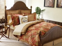 Tommy Bahama Orange Cay 4-Piece Comforter Set, King Tommy Bahama Orange Cay 4-Piece Comforter Set, King