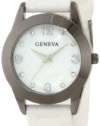 Geneva Moderate Women's AMZ10 Mother-Of-Pearl Stone Detail Dial Analog Watch