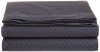 Calvin Klein Home Diamond Stipple King Flat Sheet, Nightingale