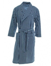 Nautica Men's Woven Surge Plaid Robe Nautica Men's Woven Surge Plaid Robe