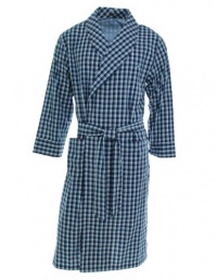 Nautica Men's Woven Surge Plaid Robe